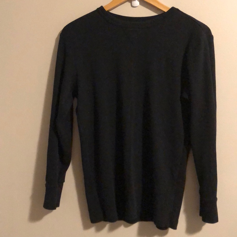 Long Sleeve Waffle Shirt